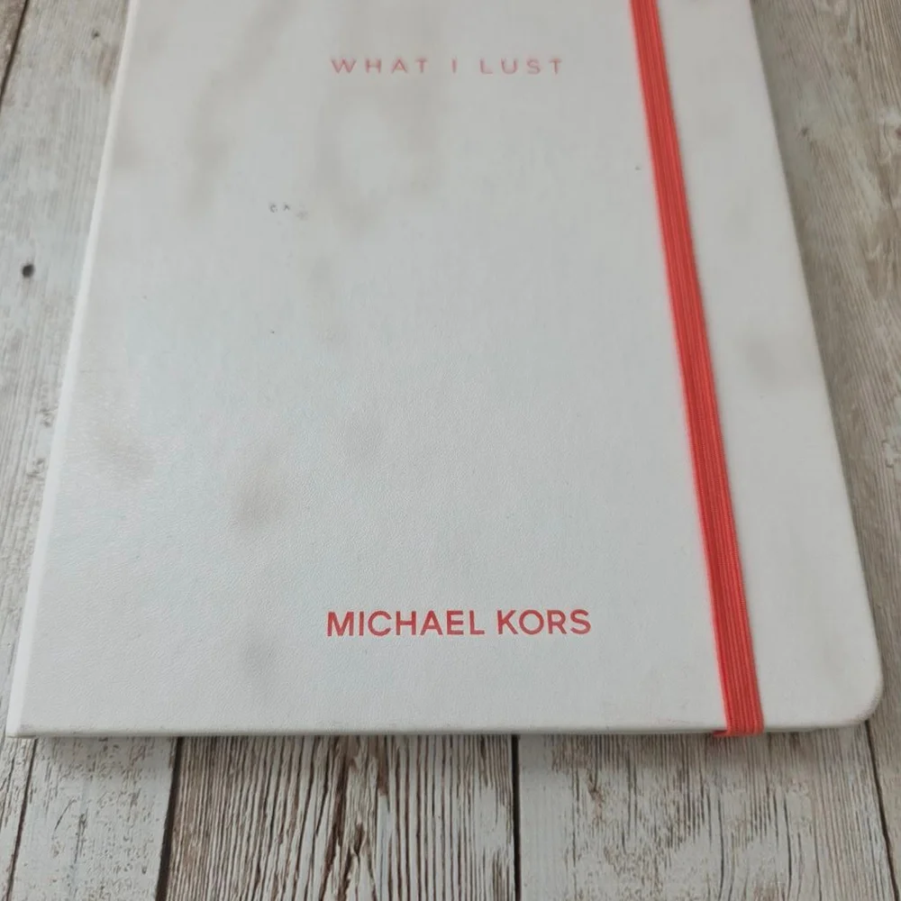 Michael Kors White Notebook